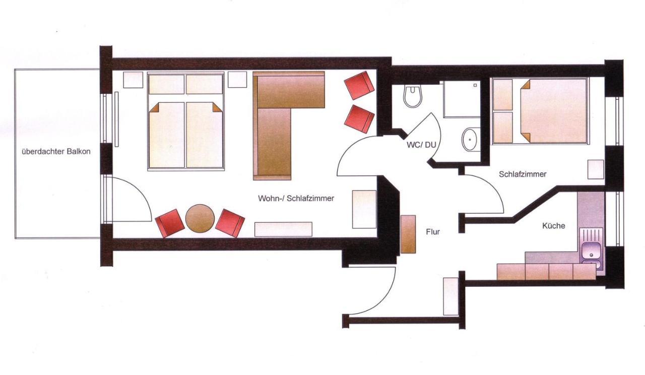 Wohlfuehlen Mit Grossem Balkon Appartement Erfurt Buitenkant foto