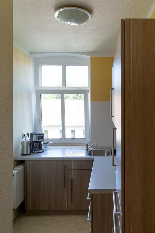 Wohlfuehlen Mit Grossem Balkon Appartement Erfurt Buitenkant foto